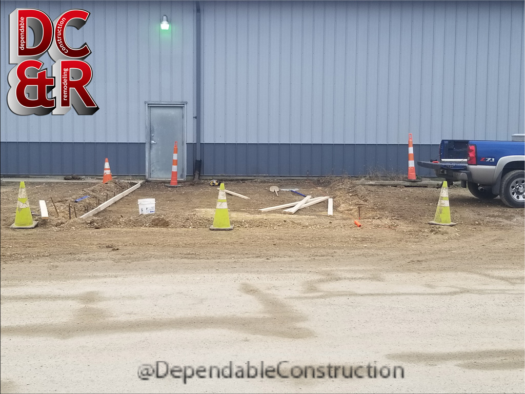 Concrete pad