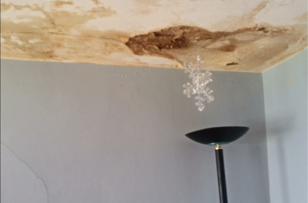 Bedroom Plaster Damage